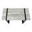 Modern Industrial Computer Desk With Thick-Panel Grey Reclaimed Wood-Look, Robust Black Metal Legs, And X-Shaped Support For Home Office Use-28326608