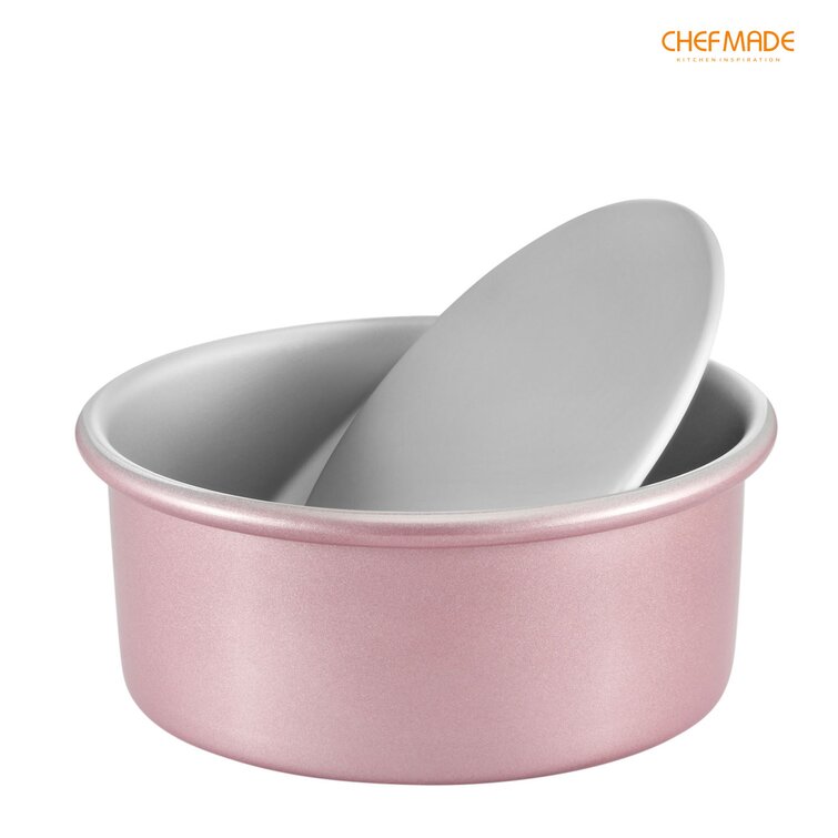 8 Square Cake Pan with Removable Bottom - CHEFMADE official store