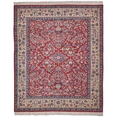 One-of-a-Kind 8'5" X 10' Wool Area Rug Red/Brown