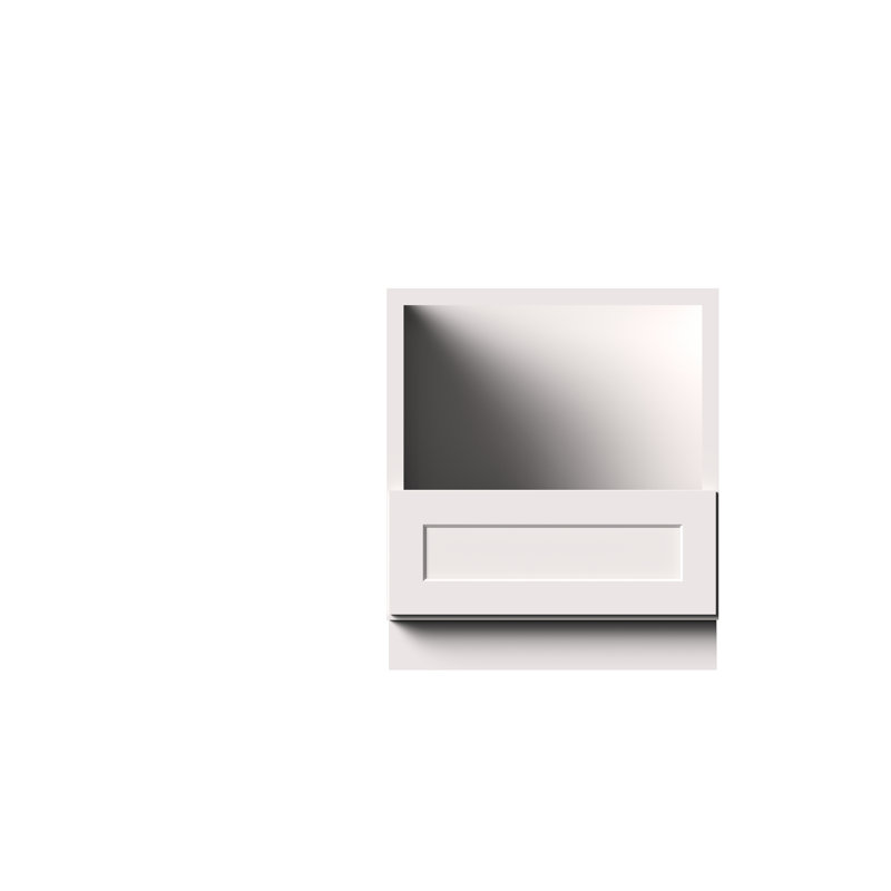 Armoire à micro-ondes de style Shaker de DL Cabinetry (prête à assembler) l 30 po x H 34,5 po x P 24 po, 30"