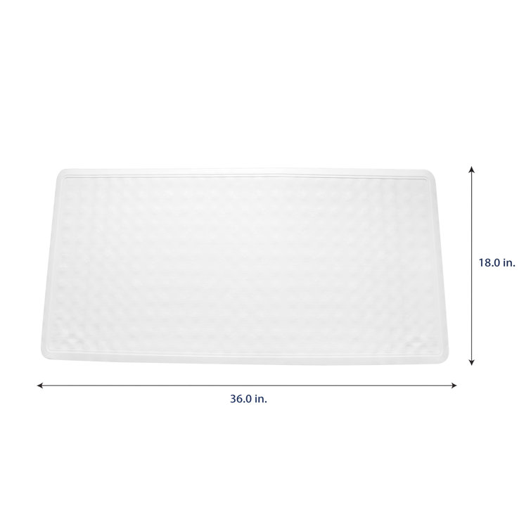 Symple Stuff Naiya Bath Mat with Non-Slip Backing