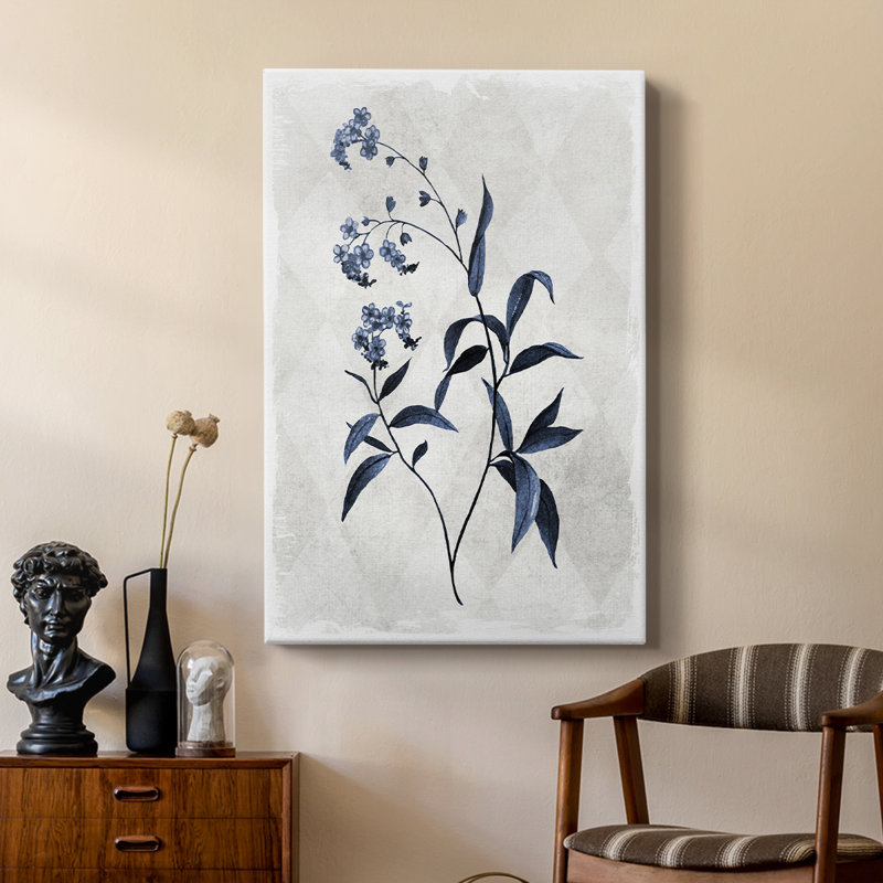 Harlequin Botanical I - galerie sur mesure, H 12 po x l 8 po