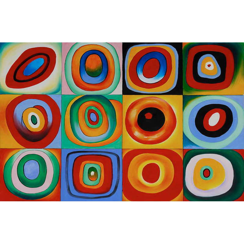 Wassily Kandinsky - Painting, 31cm H x 46cm W x 4cm D