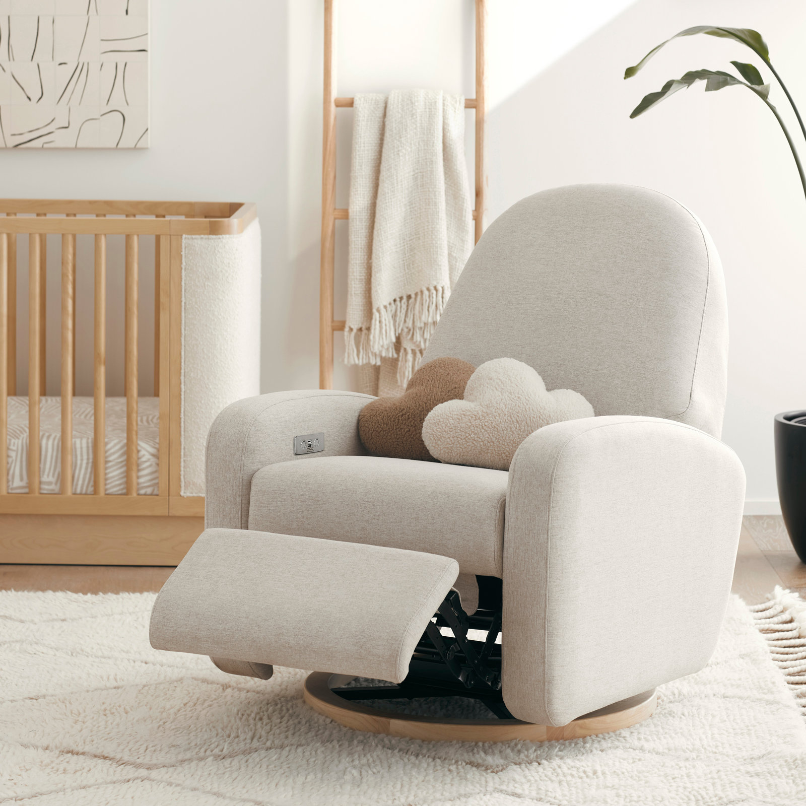 Nami Swivel Glider, Performance Beach Polyester