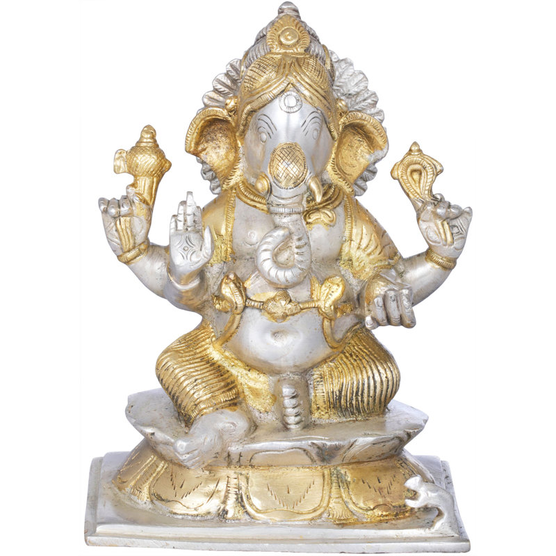 Ganesha accordant l'abhaya aux dévots