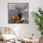 Art de cerf majestueux, photos de cerf, impression encadrée sur toile-123462712-123462713