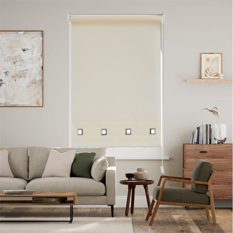 SQ Daylight Roller Blind, 165 cm L x 60 cm W, Natural