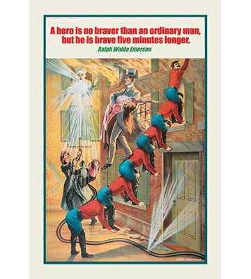 " A Hero " by Wilbur Pierce