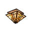 Prairie Wheat 3 - Light Flush Mount