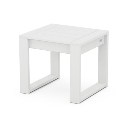 POLYWOOD® Edge 20" Patio Side Table