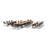 Beni 20 Person Training Meeting Seminar Tables with Modesty Panels and 20 Chairs Complete 30 Pc Set