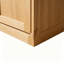 Armoire de rangement d'entrée de style médiéval
