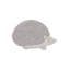 Washable Animal Cotton Rug Hedgehog