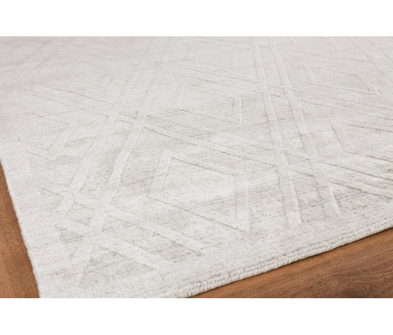 Castelli Geometric Area Rug in Ivory, Rectangle 10' x 14'