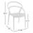 Farrah Stacking Patio Dining Armchair (Set of 2)-673479938