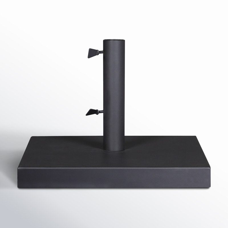 Nadira Black Stainless Steel Free Standing Umbrella Base