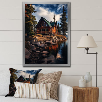 Belayneh Canada Lakehouse Retreat I sur toile