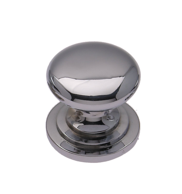 Iraan Mushroom Knob, 3.2cm, Polished Chrome