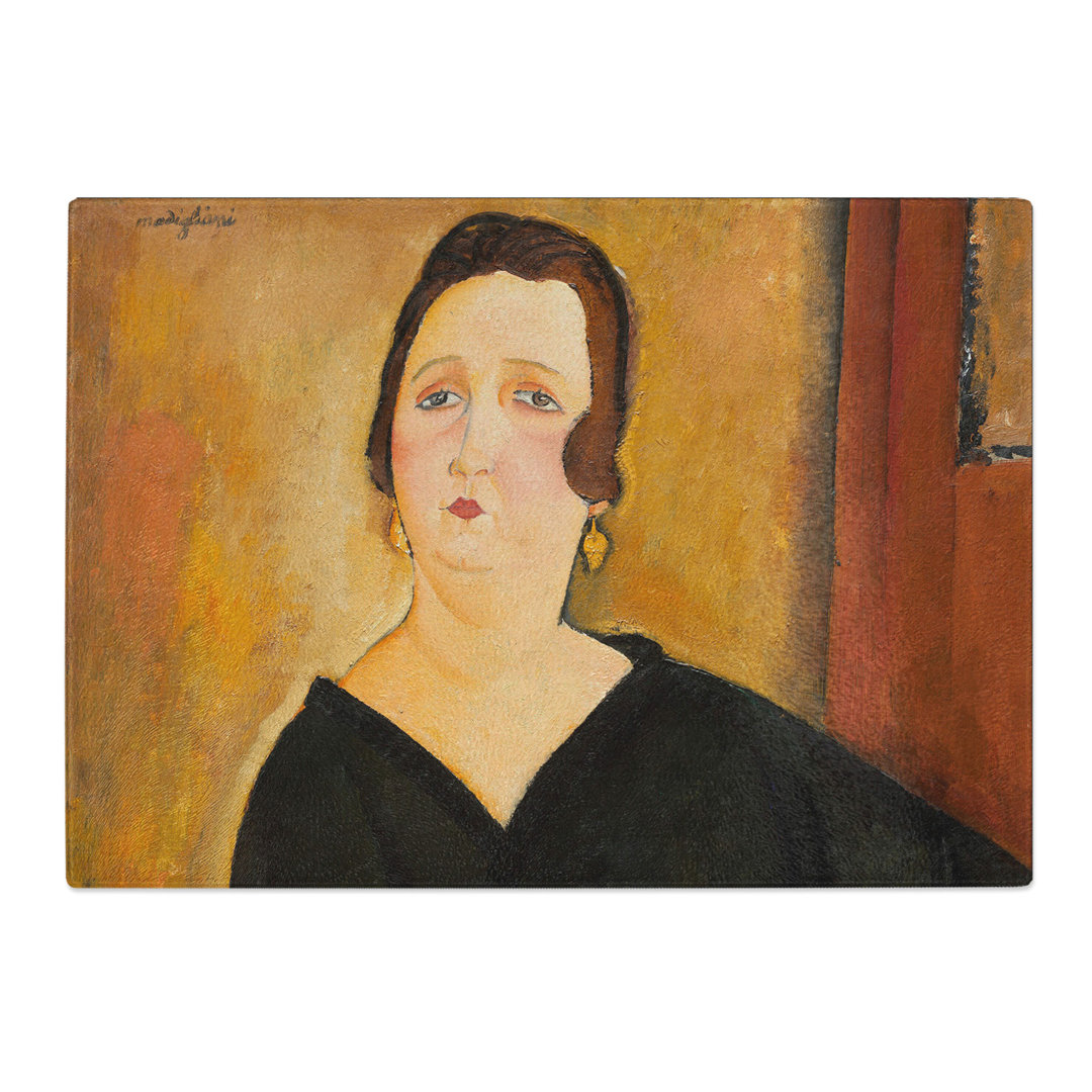 Portrait of a Woman Vol.7 by Amedeo Modigliani Chopping Board