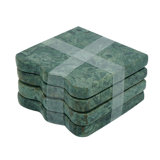 Marble Coasters - Set of 4 - Teal