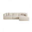 Canapé 4 places Ristaino avec 3 coussins décoratifs-620463563