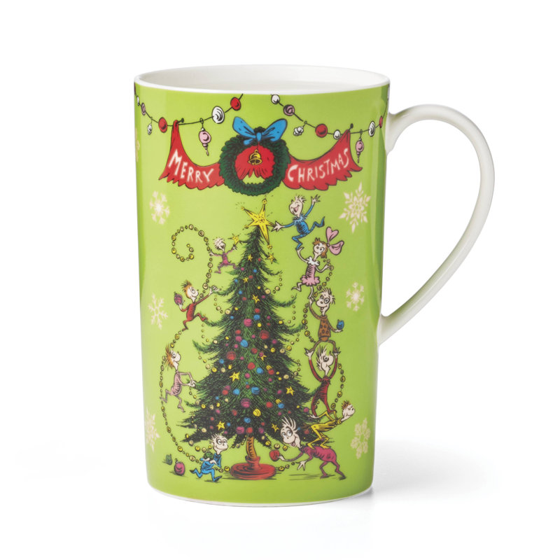 Tasse à changement de chaleur Merry Grinchmas Magic