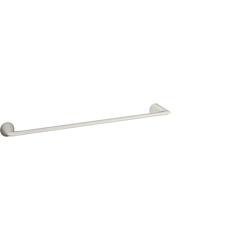 Porte-serviettes moderne, Chrome poli, L 24 po