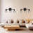 Retro Industrial Wall Sconce Lighting With Wire Cage Design, 3-Light Vanity Fixture For Bathroom, Living Room, Bedroom, Hallway, And Kitchen