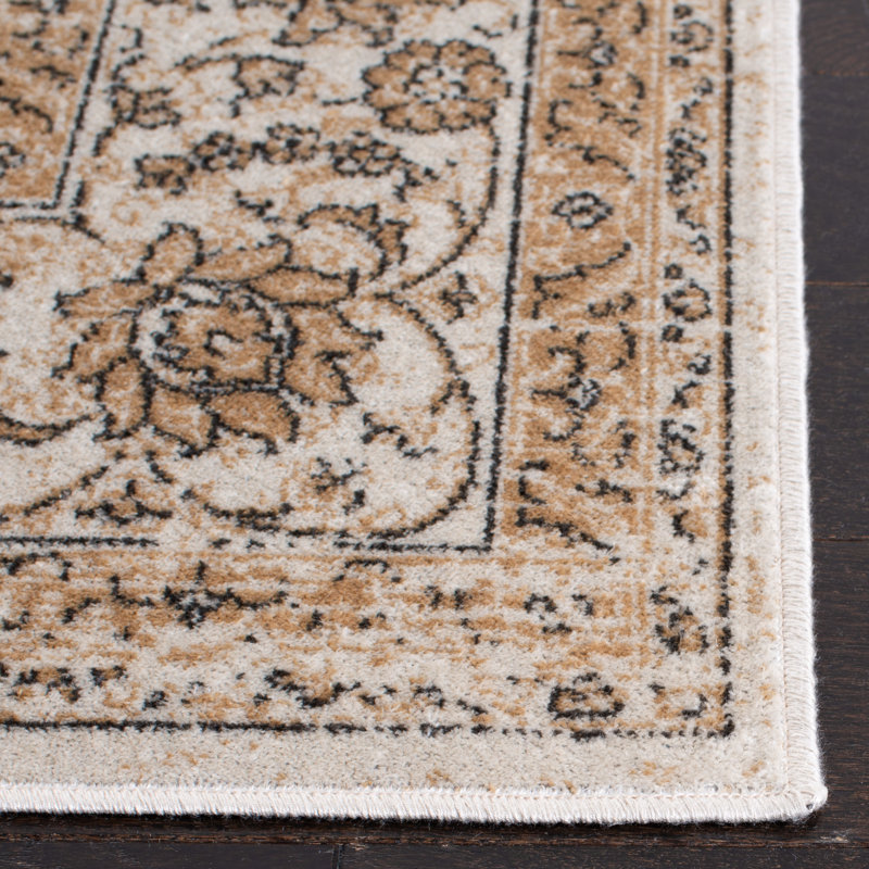 Finkle Oriental Viscose Area Rug, Rectangle 99 x 160cm