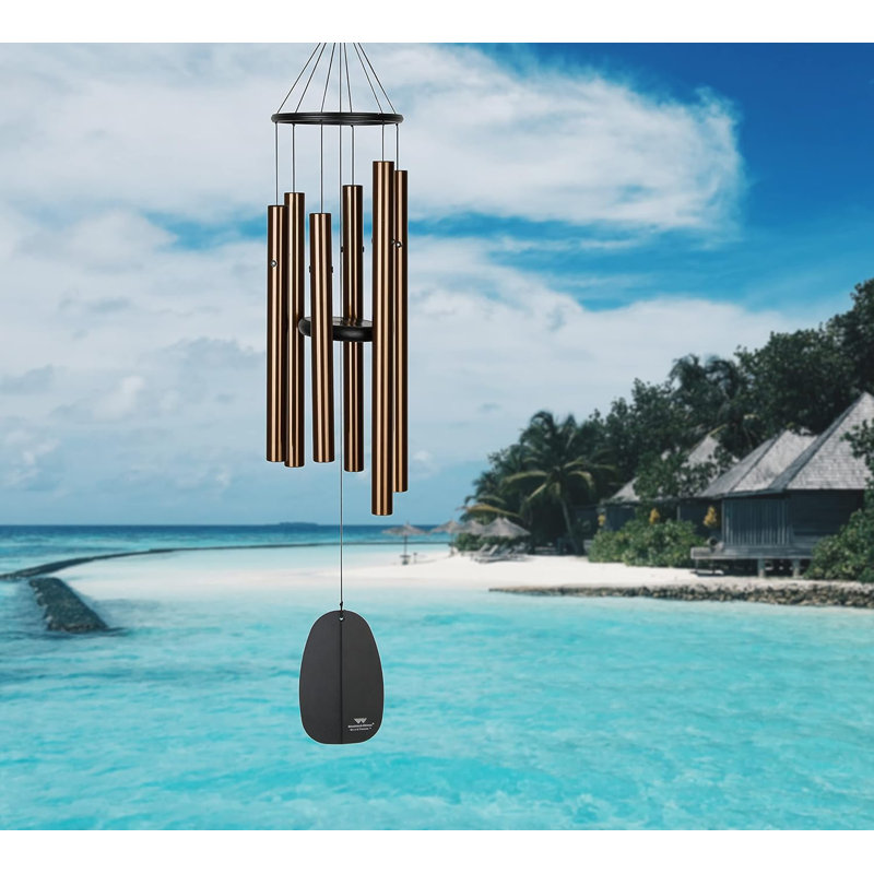 Carillon Bells of Paradise ™, H 32 po x l 6 po x P 6 po, Bronze / noir