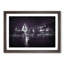 St Pauls Cathedral in London in Abstract - Picture Frame Graphic Art Print-55729911-55729910