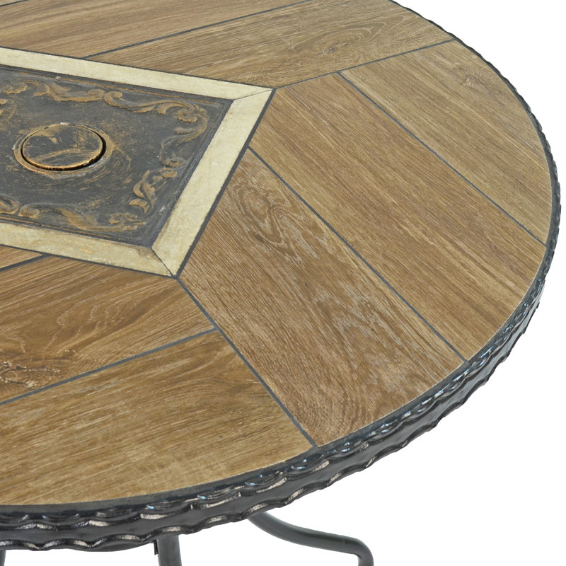 Haslemere Garden Ceramic Mosaic Bistro Table