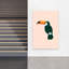 «Vibrant Tropical», impression d'art mural tropical minimaliste moderne-129897605