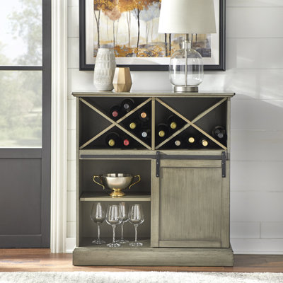 Minjares 36'' Bar Cabinet