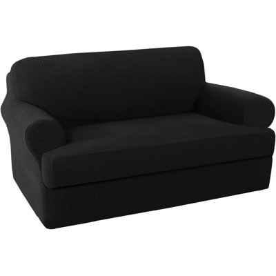 Box Cushion Wingback Slipcover