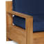 Qube Outdoor Teak Lounge Chair-743628868-743628865
