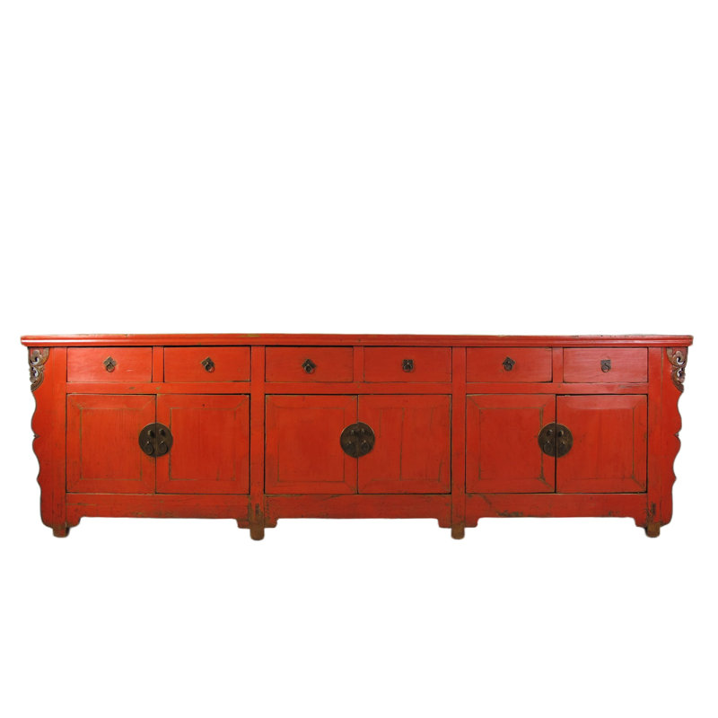 Asian Classic 111'' W Solid Wood Sideboard