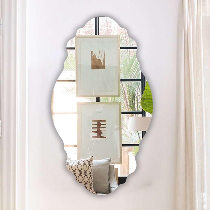 Miroir mural biseauté sans cadre ELITIA