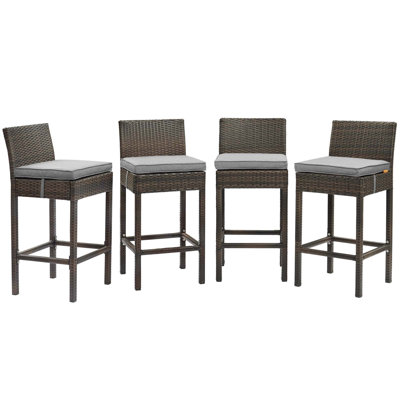 Ensemble de 4 tabourets de bar Conduit