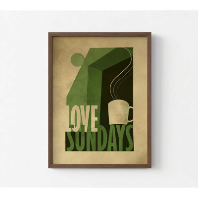 «Love Sundays», impression sur toile
