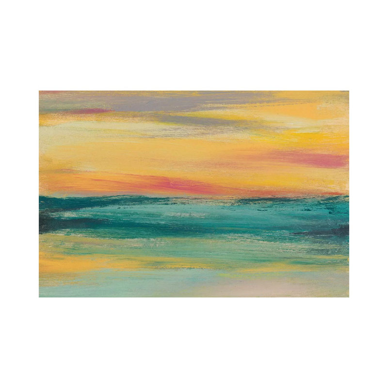 Sunset Study III by Jennifer Goldberger - Wrapped Canvas Print, 20.32cm H x 30.48cm W x 1.905cm D