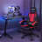 BOSSIN Gaming Chairs with Footrest, Ergonomic Computer Game Chairs with Lumbar Support-55654569