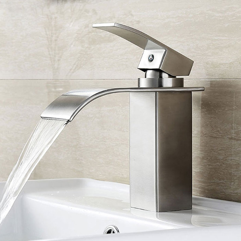 Remi Single-handle Bathroom Faucet, Brushed Nickel