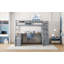Lit mezzanine en bois avec 7 tiroirs, 2 tablettes et bureau-195696513-195696516