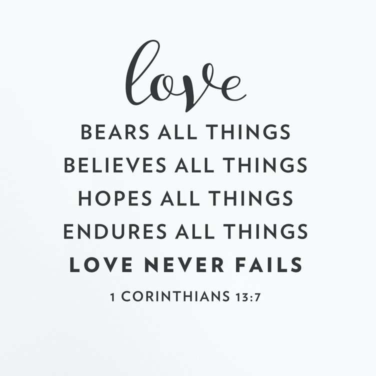 Love Never Fails