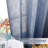 Ombre Sheer Curtains for Windows, Grommet Decorative Sheer Linen Curtains Semitransparent with Light Filtering for Bedroom/Living Room, 2 Panels-1340837203-1340837201