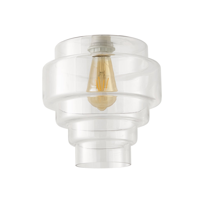 24.5cm H Glass Novelty Pendant Shade ( Slip-On ), Clear