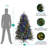 Traditional Christmas Tree with Lights, Christmas Tree with Coloured Lights with Controller-1603239807