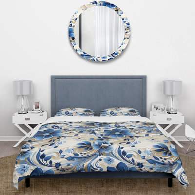 Ensemble de housse de couette à motif cachemire scandinave Simplicity
