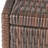 Karstynn Rectangular Wicker/Rattan Outdoor Side Table